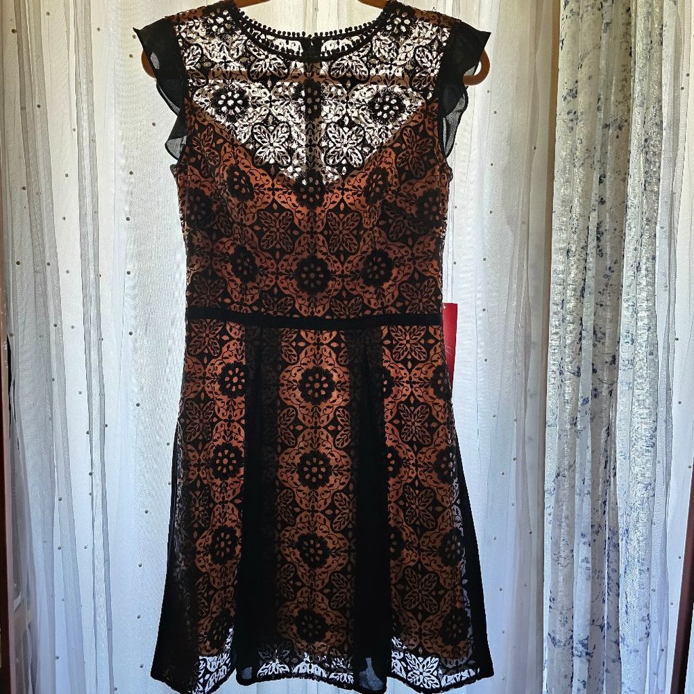 NWT Monique Lhuillier cocktail dress sz 8